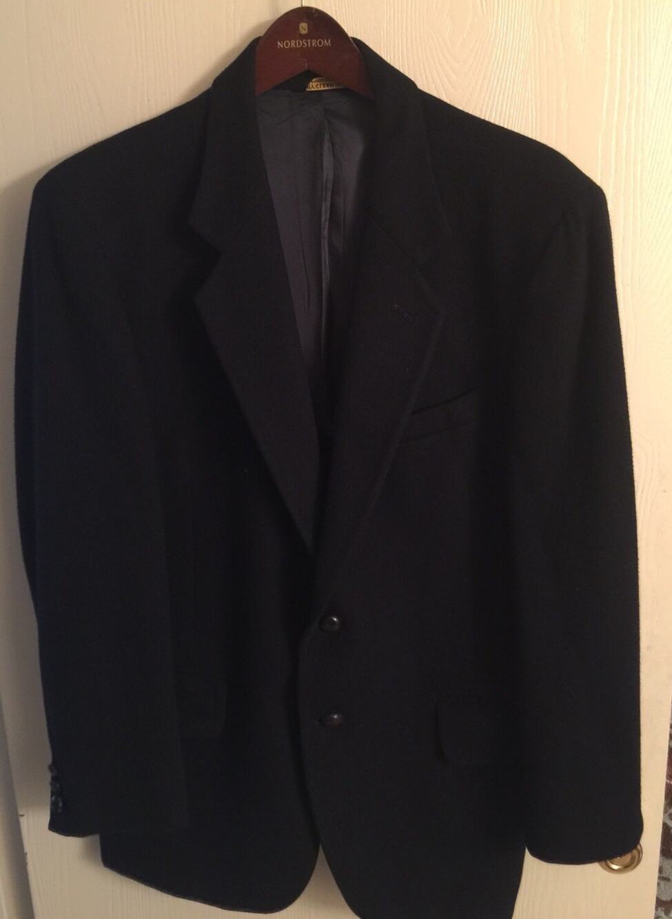Kuppenheimer Cashmere Blend Navy Blue Blazer